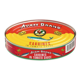 Ayam brand Sardines 425g (flat)