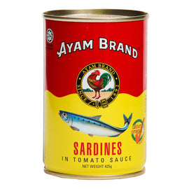 Ayam brand sardines 425g (tall)