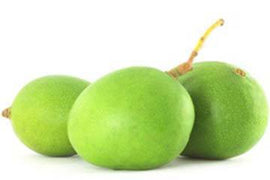 Raw mango round (malaysia) 3 pc